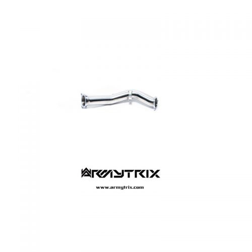 Armytrix – Stainless Steel Ceramic Coated High-flow performance decatted downpipe with cat simulator – Ver 1 for AUDI A4 B8 18 TFSI AVANT