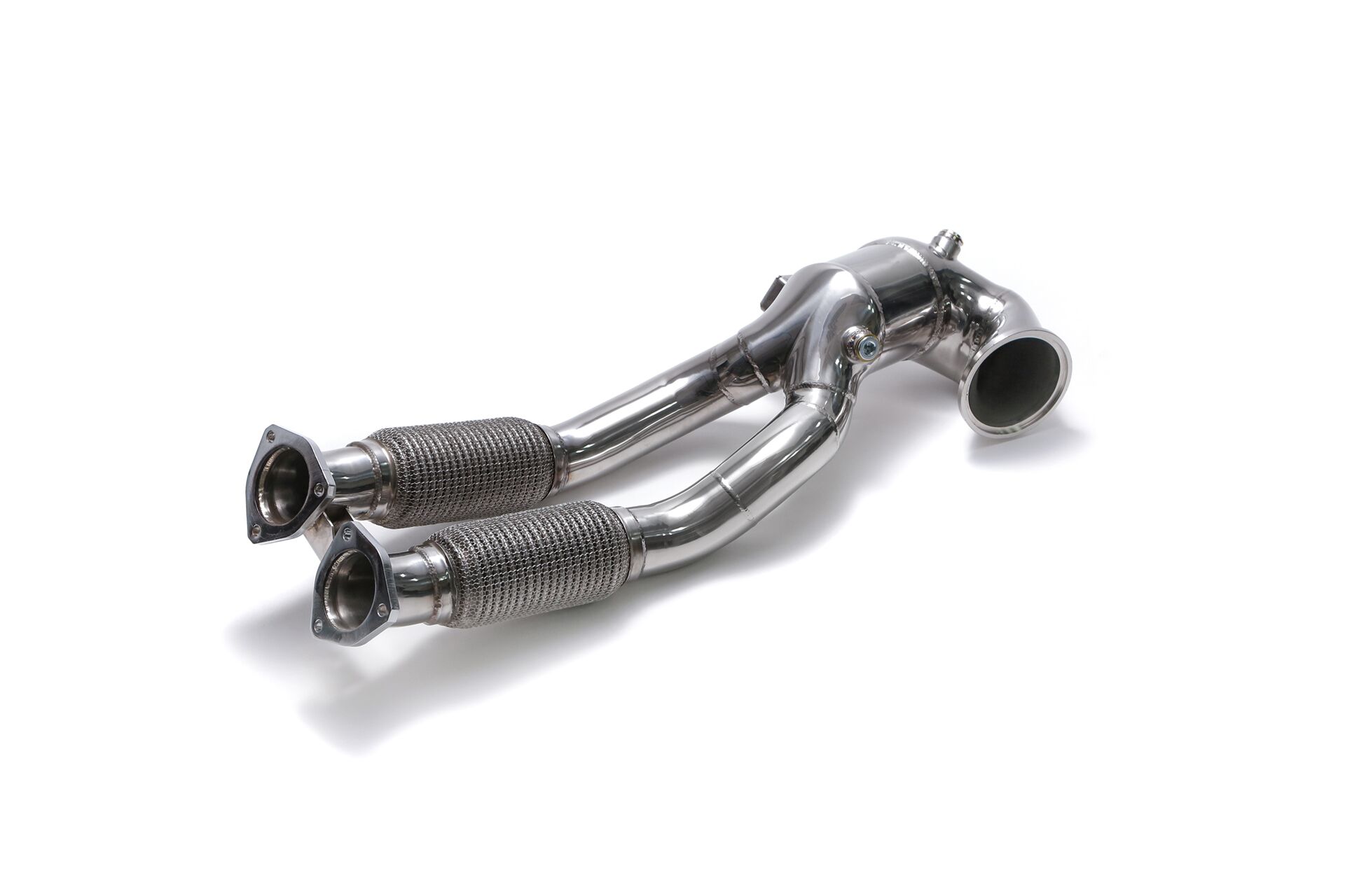 Armytrix – Stainless Steel Sport Main Cat pipe with 200 cpsi catalytic converters – Ver 1 (2015-2016) for AUDI RS3 8V 25 TFSI SPORTBACK