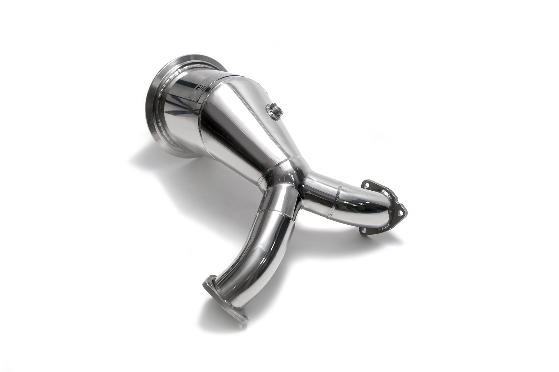 Armytrix – Stainless Steel High-flow performance de-catted down pipe with cat simulator for AUDI S4 B9 30 TFSI AVANT