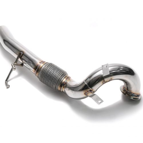 Armytrix – Stainless Steel Sport Cat pipe with 200 cpsi catalytic converters + Secondary down pipe with cat simulator for AUDI TTS 8S 20 TFSI COUPE
