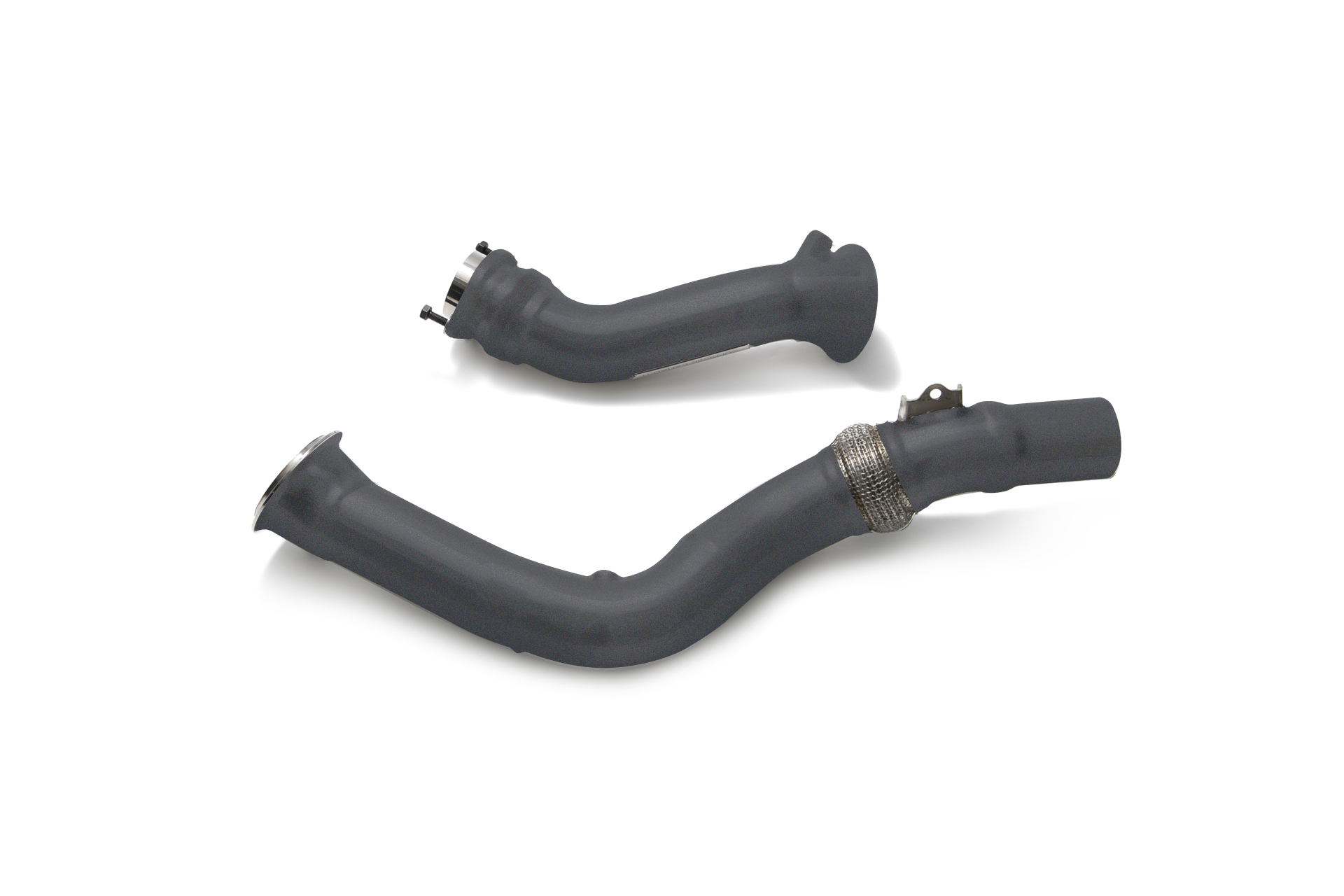 Armytrix – Stainless Steel Ceramic Coated High-flow performance decatted downpipe with cat simulator (L+R) for BMW 2 SERIES F87 M2 COMPETITION