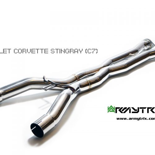 Armytrix – Stainless Steel X-pipe for CHEVROLET CORVETTE STINGRAY C7 62L