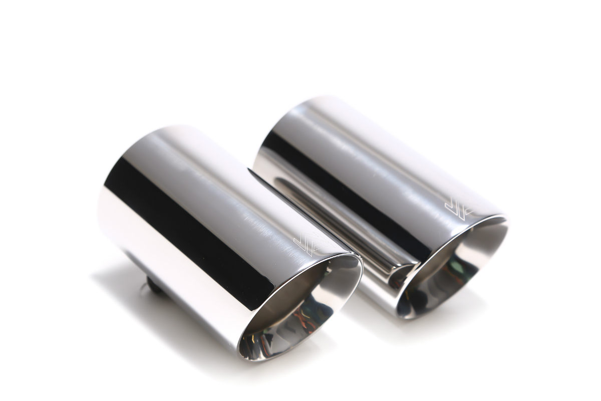 Armytrix – Stainless Steel Dual Chrome silver tips (2x89mm) for BMW 3 SERIES F34 320I
