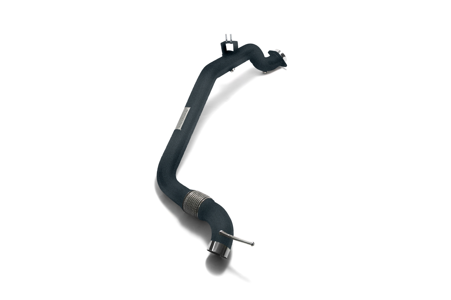 Armytrix – Stainless Steel Ceramic Coated High-Flow Performance Decatted Pipe with Cat-simulator for FORD MUSTANG ECOBOOST MK6 23L COUPE