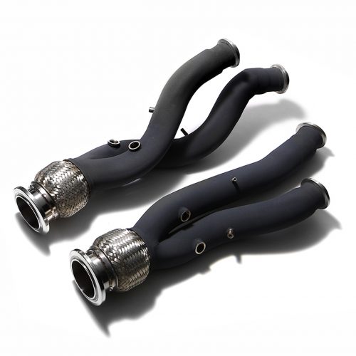 Armytrix – Stainless Steel Ceramic Coated High-Flow Performance Decatted Pipe with Cat-simulator (L+R) for LAMBORGHINI AVENTADOR LP750-4 SV 65L
