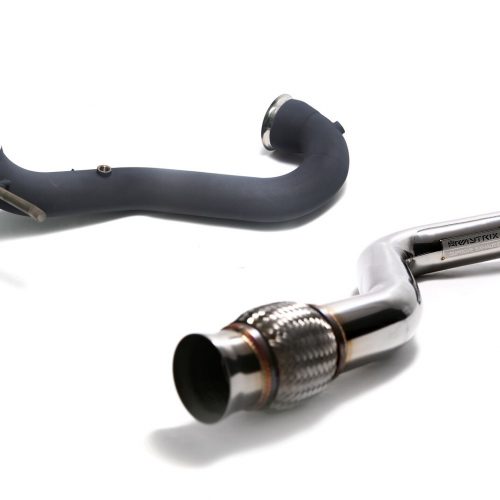 Armytrix – Stainless Steel Ceramic Coated Sport Cat-pipe with 200 cpsi Catalytic Converters + link pipe for MERCEDES-BENZ CLA X117 CLA45 AMG SHOOTING BRAKE
