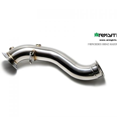 Armytrix – Stainless Steel Sport Cat-pipe with 200 CPSI Catalytic Converter (Fits to part MB052-LC) for MERCEDES-BENZ C-CLASS W205 C300