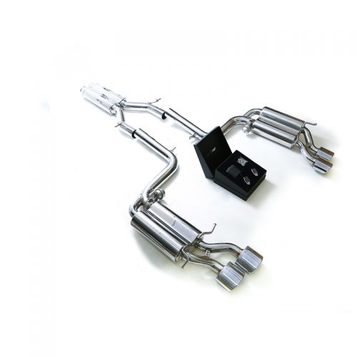 Armytrix – Stainless Steel X pipe + Valvetronic muffler (L and R) + Wireless remote control kit for MERCEDES-BENZ C-CLASS W204 C63 AMG