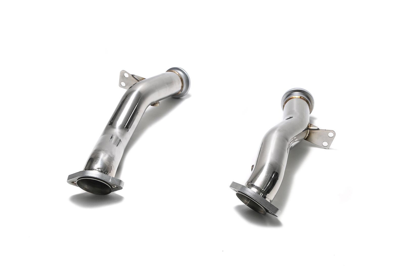 Armytrix – Stainless Steel High-flow Performance De-catted Down-pipe with Cat-simulator for MERCEDES-BENZ GLC X253 GLC400