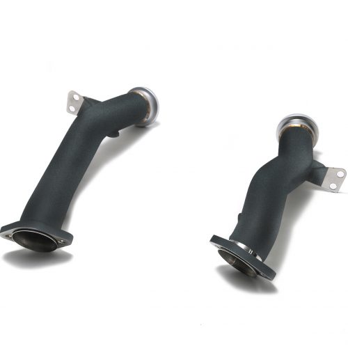Armytrix – Stainless Steel Ceramic Coated High-flow Performance De-catted Down-pipe with Cat-simulator for MERCEDES-BENZ GLC C253 GLC400