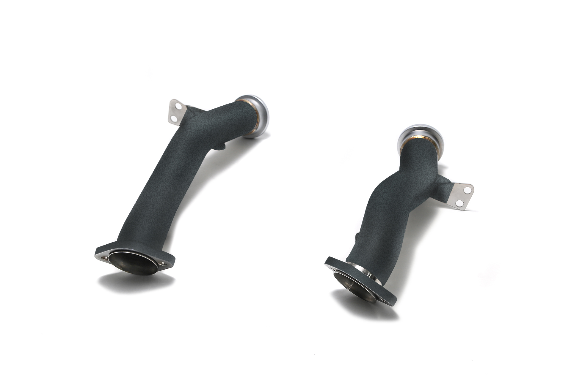 Armytrix – Stainless Steel Ceramic Coated High-flow Performance De-catted Down-pipe with Cat-simulator for MERCEDES-BENZ GLC C253 GLC450