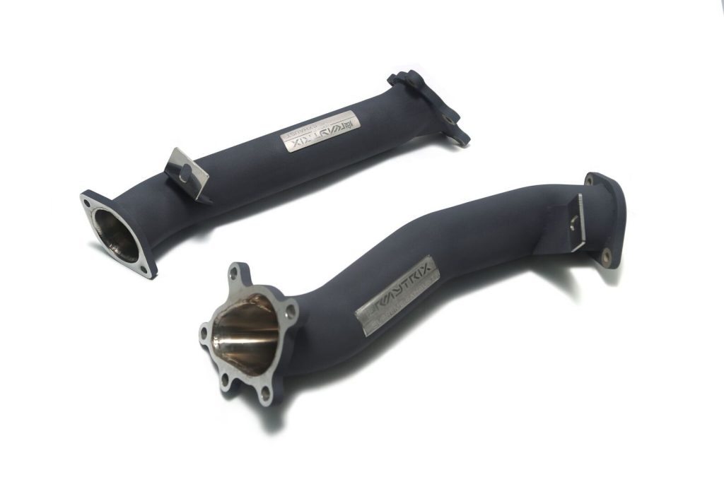 Armytrix – Stainless Steel Ceramic Coated High-flow Decatted Downpipes (L+R) for NISSAN GT-R R35 38L