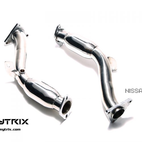 Armytrix – Stainless Steel Ceramic Coated Sport Version High-flow Cat-pipe with 200 CPSI Catalytic Converters (L+R) for NISSAN 370Z Z34 37L