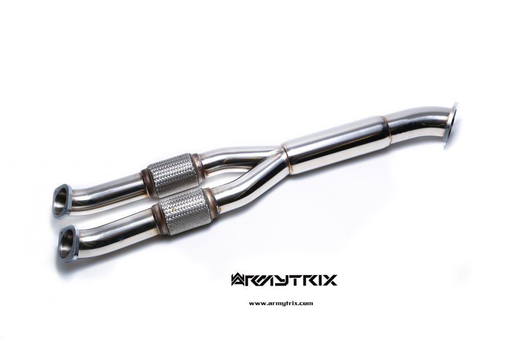 Armytrix – Stainless Steel Race Y-pipe for NISSAN GT-R R35 38L