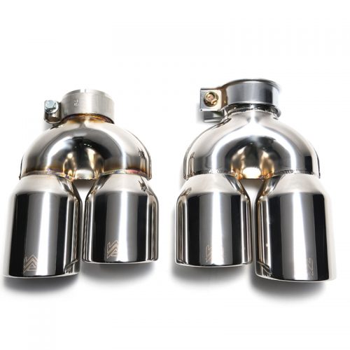 Armytrix – Stainless Steel Quad Chrome Silver Tips (4x89mm) for BMW X5 F15 35I