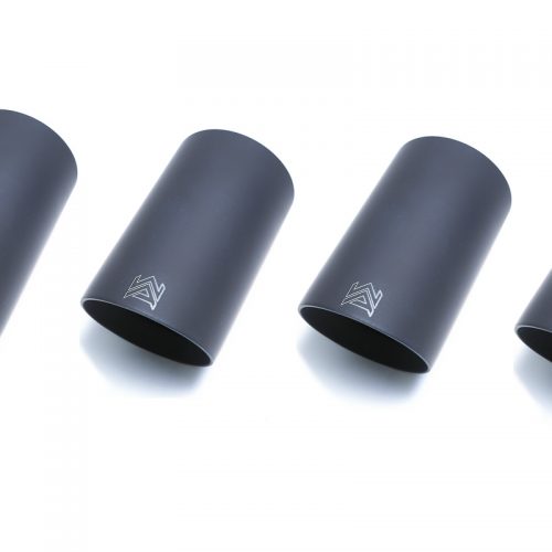 Armytrix – Stainless Steel Quad Matte Black tips (4x102mm) for CHEVROLET CORVETTE GRAND SPORT C7 62L