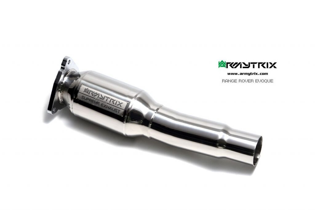 Armytrix – Stainless Steel Secondary Decatted pipe for LAND ROVER RANGE ROVER EVOQUE 20L DYNAMIC