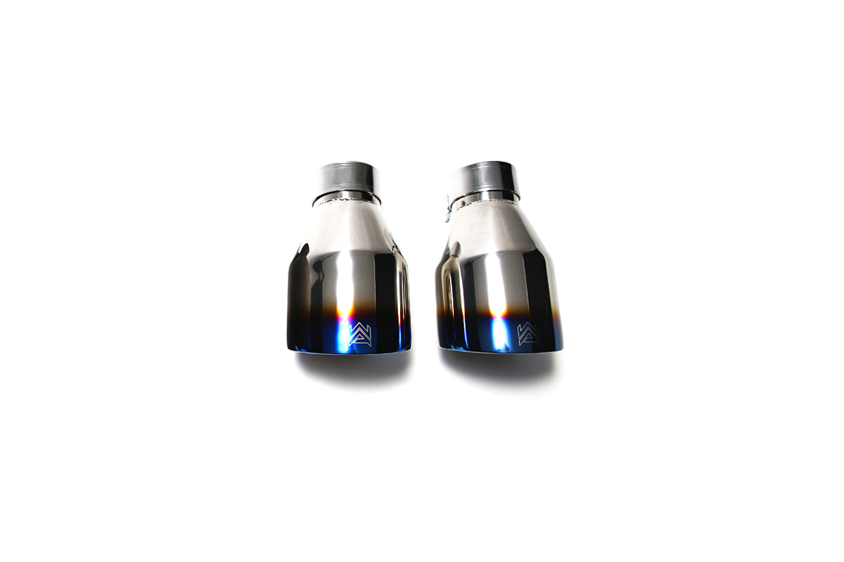 Armytrix – Stainless Steel Dual Blue Coated Tips (2X115mm) for NISSAN 370Z Z34 37L