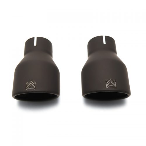 Armytrix – Stainless Steel Dual Matte Black tips (2x101mm) for LAND ROVER RANGE ROVER EVOQUE 20L