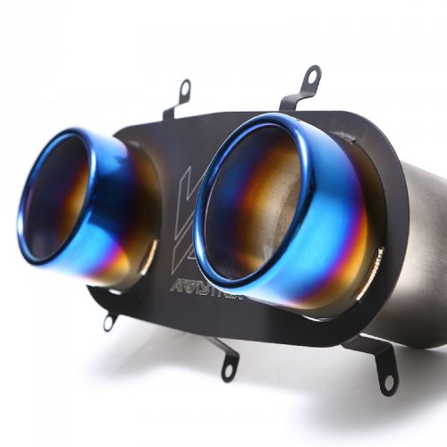 Armytrix – Titanium Twin Titanium Blue Tips for FERRARI 458 SPIDER 45L