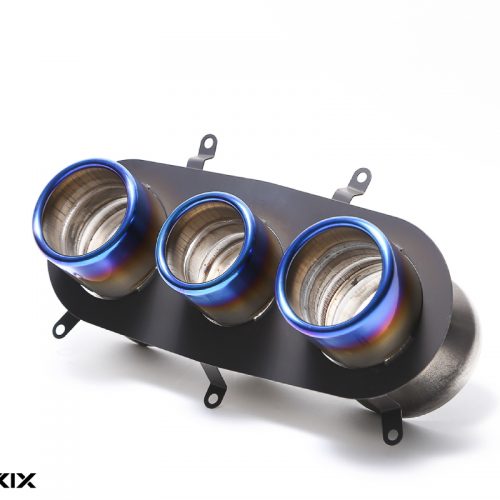 Armytrix – Titanium Triple Titanium Blue Tips (only fits with armytrix exhaust) for FERRARI 458 ITALIA 45L