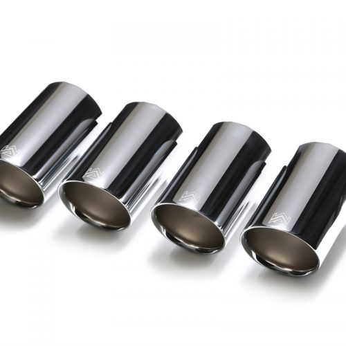 Armytrix – Stainless Steel Quad Chrome silver tips (4X89mm) for AUDI S4 B9 30 TFSI AVANT