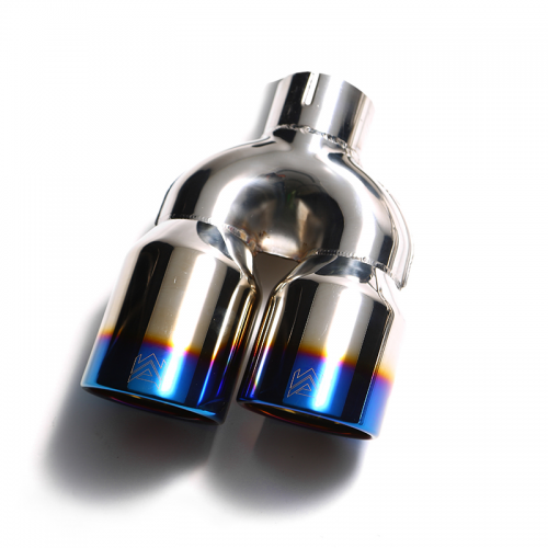 Armytrix – Stainless Steel Single blue coated spare replacement tip 1×89 mm for BMW 5 SERIES F10 535I