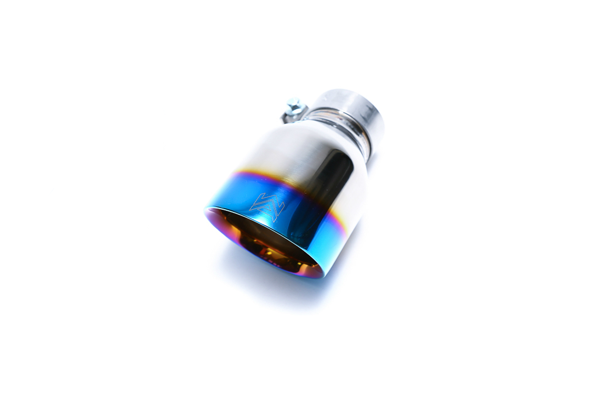 Armytrix – Stainless Steel Single blue coated spare replacement tip 1×115 mm for FORD FOCUS MK3 23L RS