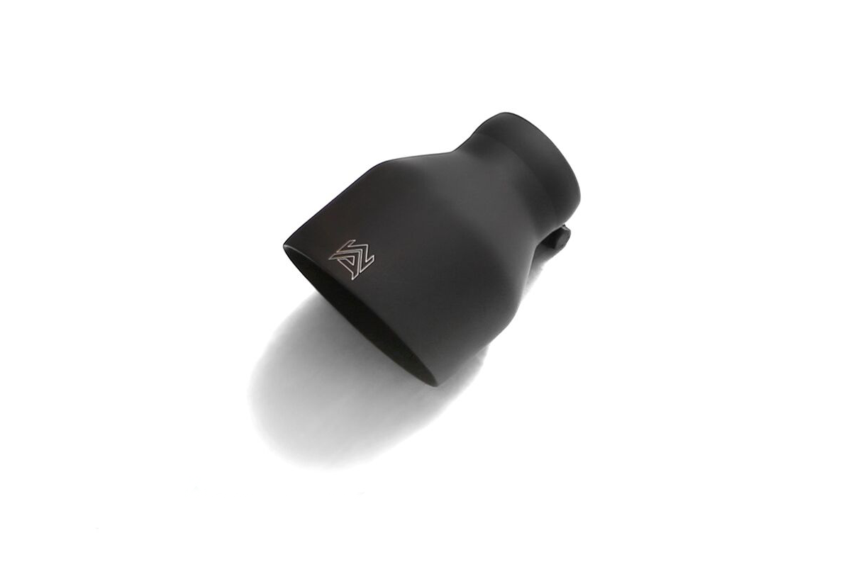 Armytrix – Stainless Steel Single matt black spare replacement tip 1×115 mm for FORD MUSTANG ECOBOOST MK6 23L CONVERTIBLE