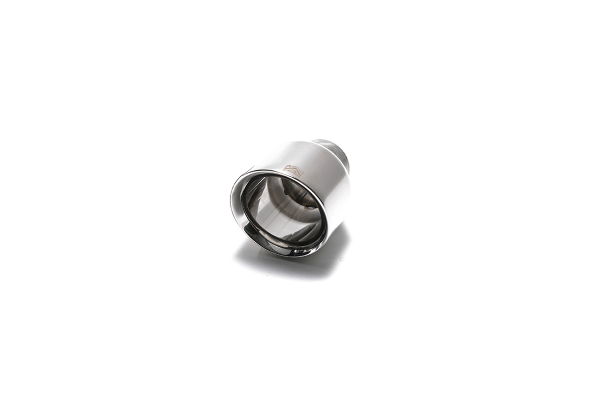Armytrix – Stainless Steel Single chrome silver spare replacement tip 1×115 mm for FORD FOCUS MK3 23L RS