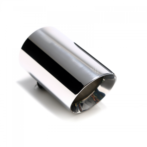 Armytrix – Stainless Steel Single chrome silver spare replacement tip 1×89 mm for AUDI S4 B9 30 TFSI AVANT