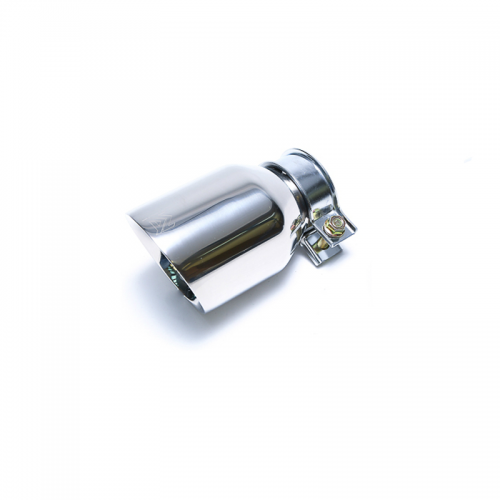 Armytrix – Stainless Steel Single chrome silver spare replacement tip 1x101mm for VW SCIROCCO R 20 TSI