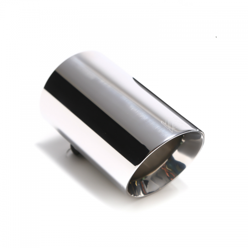 Armytrix – Stainless Steel Single chrome silver spare replacement tip 1x101mm for VW GOLF MK6 20 TSI R20