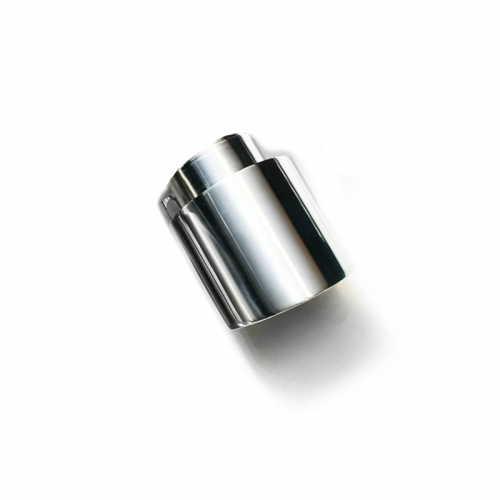 Armytrix – Stainless Steel Single chrome silver spare replacement tip 1×102 mm for CHEVROLET CORVETTE GRAND SPORT C7 62L