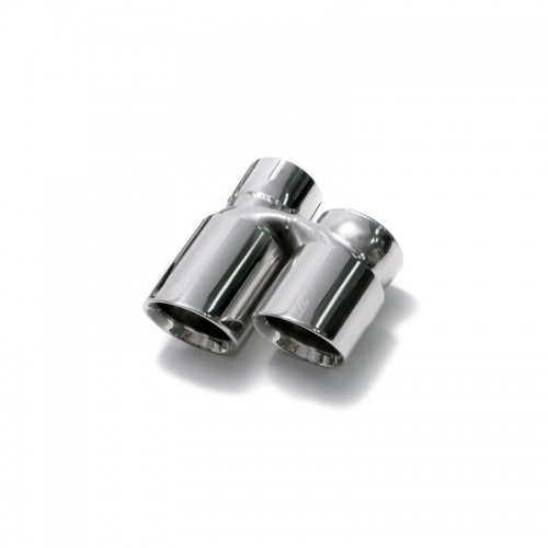 Armytrix – Stainless Steel Single chrome silver spare replacement tip 1×89 mm for BMW 4 SERIES F36 420I