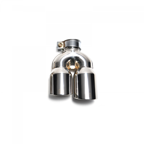 Armytrix – Stainless Steel Single chrome silver spare replacement tip 1×89 mm for BMW 5 SERIES F10 535I