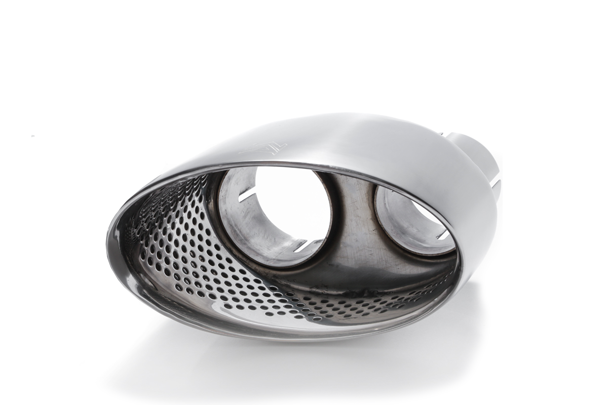 Armytrix – Stainless Steel Single chrome silver spare replacement tip 1×101 mm for AUDI RS5 B9 29 TFSI SPORTBACK