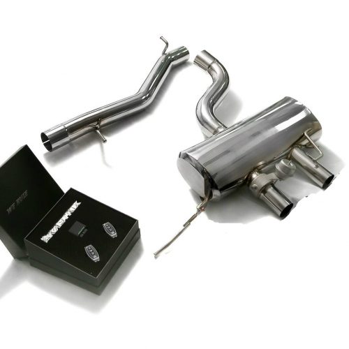 Armytrix – Stainless Steel Link Pipe + Valvetronic Muffler (76mm) + Wireless Remote Control Kit for VW GOLF MK6 20 TSI R20