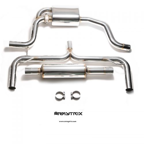 Armytrix – Stainless Steel Front pipe + Valvetronic Muffler + link Y pipe + Wireless Remote Control Kit for SEAT LEON 5F 20L CUPRA 280