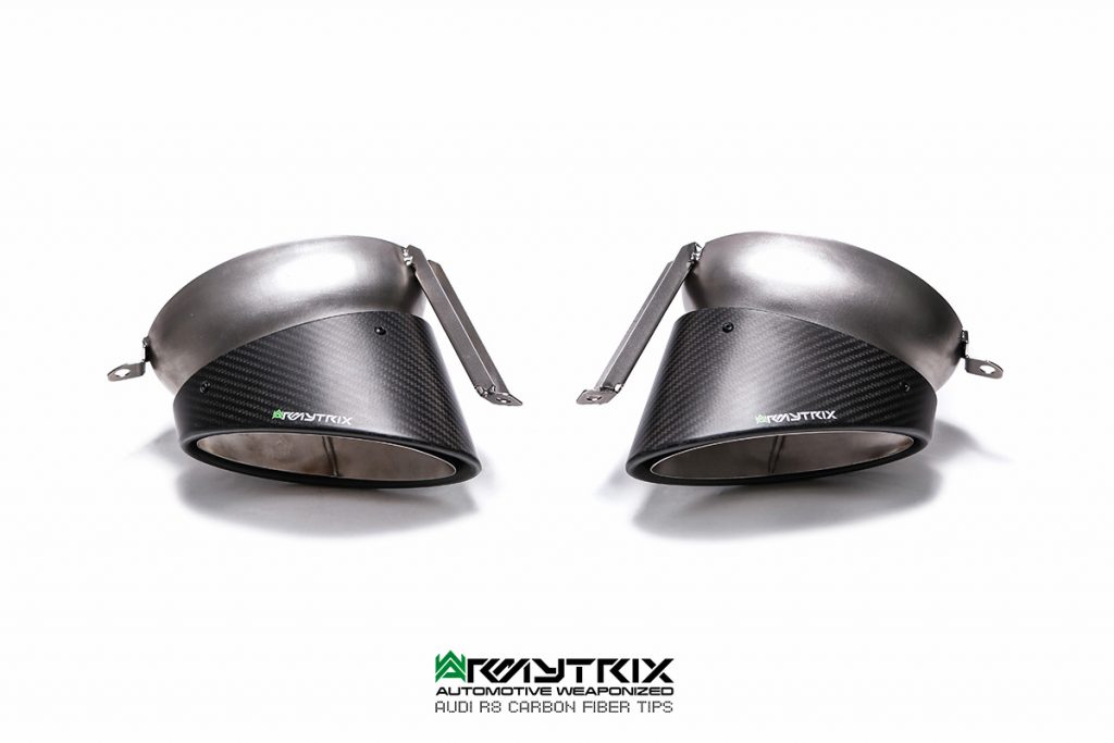 Armytrix – Titanium Dual Carbon tips for AUDI R8 42 52 FSI SPYDER