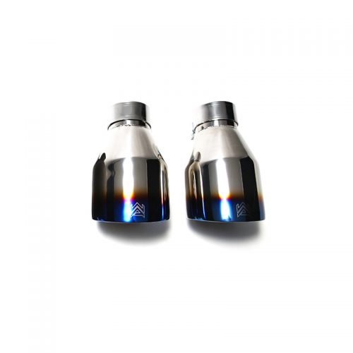 Armytrix – Stainless Steel Dual Blue coated Tips (2x101mm) for VW GOLF MK6 20 TSI GTI