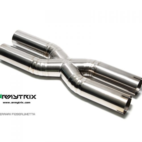 Armytrix – Titanium X-pipe for FERRARI F12 TDF 63L
