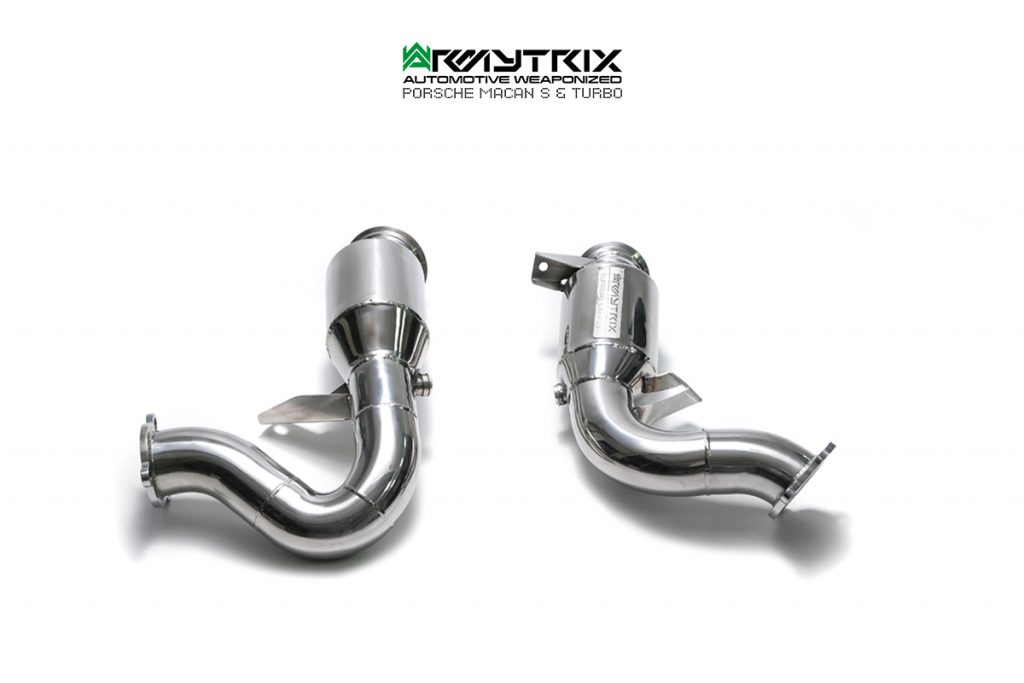 Armytrix – Stainless Steel Sport Cat-pipe with 200 CPSI Catalytic Converter for PORSCHE MACAN 95B 30L S