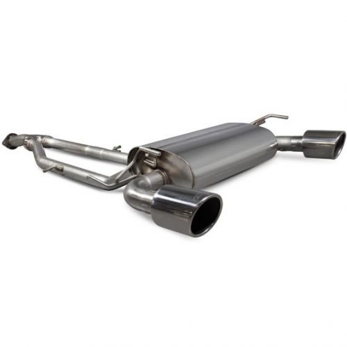 Scorpion Exhausts Nissan 370Z  Non GPF Model Only 2009 2020 Half system (Y-piece back) –  Indy Tips